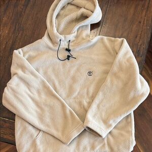 Timberland Men's Beige Hoodie fleece